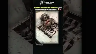 Monster Metal Shredder! ⚙️ #recycling #destruction #engineering #AdnanAzeem