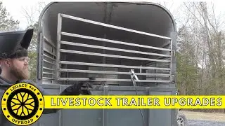 Fabricating a Horse Trailer Upper Swing Gate || Legacy 4x4