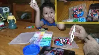 HICIMOS UN BOYFRIEND CON HAMA BEADS