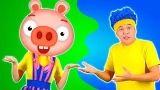 Cerdo cerdito, Perro perrito, Rana ranita y Gato gatito | D Billions Canciones Infantiles