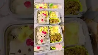 Cute Hello kitty Bento Lunch Box #bentolunchbox #schooltiffinbox #kidslunchbox