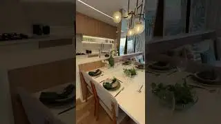 Mesa postaram sala de jantar integrada com cozinha pela arquiteta Pricila Dalzochio Altano Lago