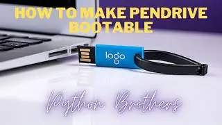 how to make pendrive bootable . . .