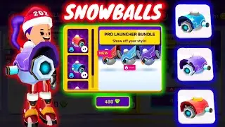 PK XD SNOWBALL LAUNCHERS Pro Launchers Bundle (Christmas)