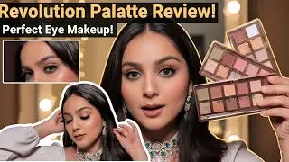 Full Eye Look Using Just Revolution Palette | Affordable products only #beautytips #makeuptutorial 
