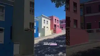 We visited Bo kaap in Capetown and wow!  #travelcapetown