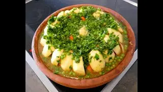 Marokkanisches Tajin mit Rindfleisch