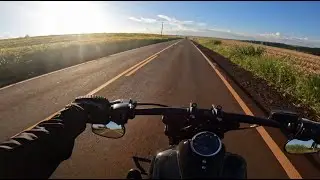 HD Fat Bob 114 - Vance and Hines - Congonhinhas - PR - Sunset - POV