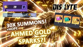 [DISLYTE] 30X SUMMONS + A HOPE FOR AHMED! | I'M WINNING THE GAME?! + EXTRA ATTUNES PULLS