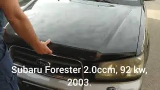 Subaru Forester Vin number