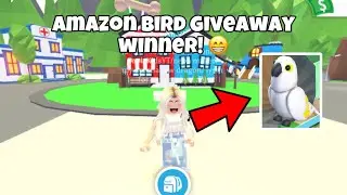 Adopt me Amazon bird giveaway winner! 🎉