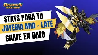 GUIA: STATS DE JOYERIA MIDGAME- LATEGAME/ DIGIMON MASTER ONLINE NA