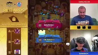 Gencaslan 🇹🇷 vs Sandbox 🇰🇷 | CRL 2025 Golden Ticket Qualifiers &ndash; Day 2 | Clash Royale Esports