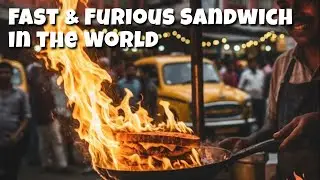 Found fast and furious sandwich in India🇮🇳| Unique Indian street food ever