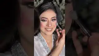Arabic Bridal Makeup look mini Tutorial shorts 🔥💫#viralvideo #subcribeformorevideos #shorts
