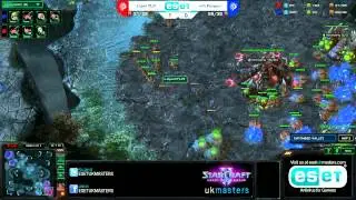 [Z] PengWin vs [Z] TLO - ESET UK Masters BYOC Qualifier Map 2 of 3