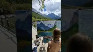 Пленер в Китае! #mountains #travel #painting #художник #искусство #art #artist #drawing #china