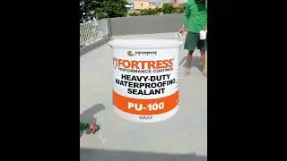 How to Apply Rubber Coat 100% Waterproof Rubberized Membrane #campbridgepaints#construction