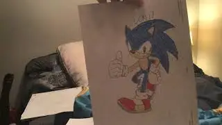 (My First Art Video) My Sonic the Hedgehog artwork collection