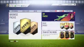 Fifa 18 - SBC Marquee Matchups (Pack openings)