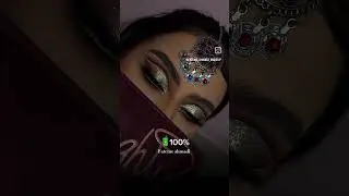 Arabic style eye makeup