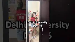 My 6th day in Zakir Husain Delhi College📚🎭 #newcreator #delhiuniversity #zakirhusaincollege #vlog