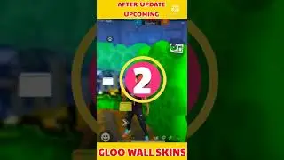 😎free fire after🤔 ob33 update 😱Top 3 upcoming gloo wall skin💯#short #shortyoutube #freefire #papa#ff