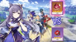 [Part 1/2] Physical KeQing Build   Gladiator set vs Martial Artist set (both are not the best!)