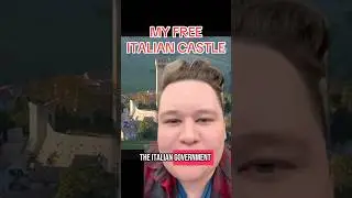 HOW I GOT A FREE CASTLE almost #history #castle #castles #italy #italian #story #storytime #italia