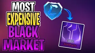 The Most *EXPENSIVE* Black Market In Rocket League History!