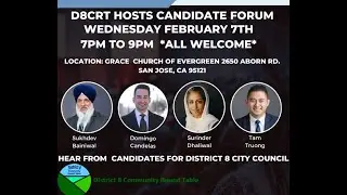 D8 Councilmember Forum Feb 7, 2024