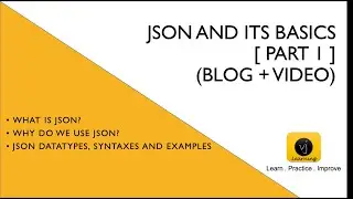 What is JSON? For beginners - Part 1