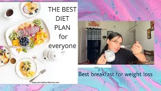 Yogurt with fruit mix || Best breakfast for weight loss