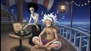 One Piece Lofi Mix 🏴&zwj;☠️ | Relax, Sleep, Study, Chill [11 hour] 🎵 Lofi Luffy Chill ⛵