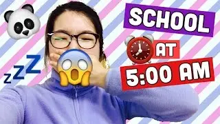 GOING TO SCHOOL AT 5AM?! | MED SCHOOL STUDENT LIFE | twinklinglena