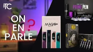 Nouvelle machine MAGIC PRO, Machine Prime Pen Critical, Cartouches DaVinci... LIVE ITC avec Nicolas!