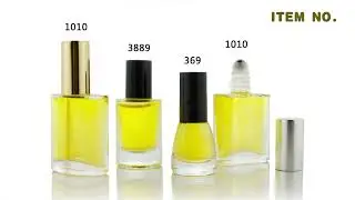 Factory Direct Sales Portable Roller Ball Glass Vial 4ml Perfume Roller Bottles For Essential Oils