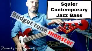 Fender Squier Contemporary Jazz bass. Ridiculous tone for the money! (ENG subs)