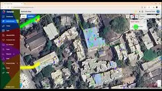 Octanet Map | Hindi | How to Use Map | Fiber Optic Management Technology ISP (हिंदी)