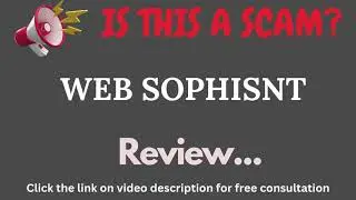 Web.sophisnt.com Review: THIS IS A SCAM? (Web Sophisnt)