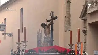 Salida del Santísimo Cristo de la Buena Muerte. Jueves santo 2019