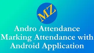 Andro Attendance - Marking Attendance with an Android Application - Project