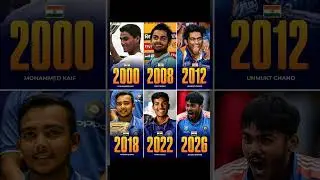 U-19 World Winning Indian Captains!#ipl #viratkohli #shots #trending