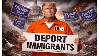 Amerikkka-White Felon Voted President Brown Immigrants Deported