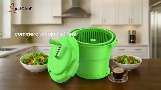 Commercial-grade Salad Spinner