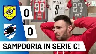JUVE STABIA-SAMPDORIA 0-0 | [PSICODRAMMA e DISASTRO] la SAMP è in SERIE C! CLAMOROSO...