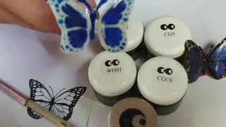 3d Butterfly sculpture using Calgel