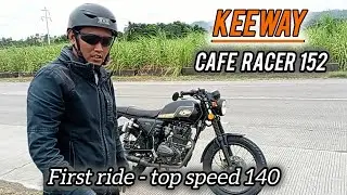 KEEWAY CAFE RACER 152 SINUBUKAN KO