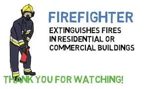Job Vocabulary and Descriptions - doctor, dentist, police officer and firefighter
