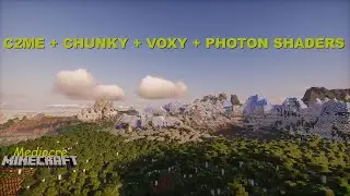 Тройка производительности: c2me + Chunky + Voxy (плюс шейдеры Photon)